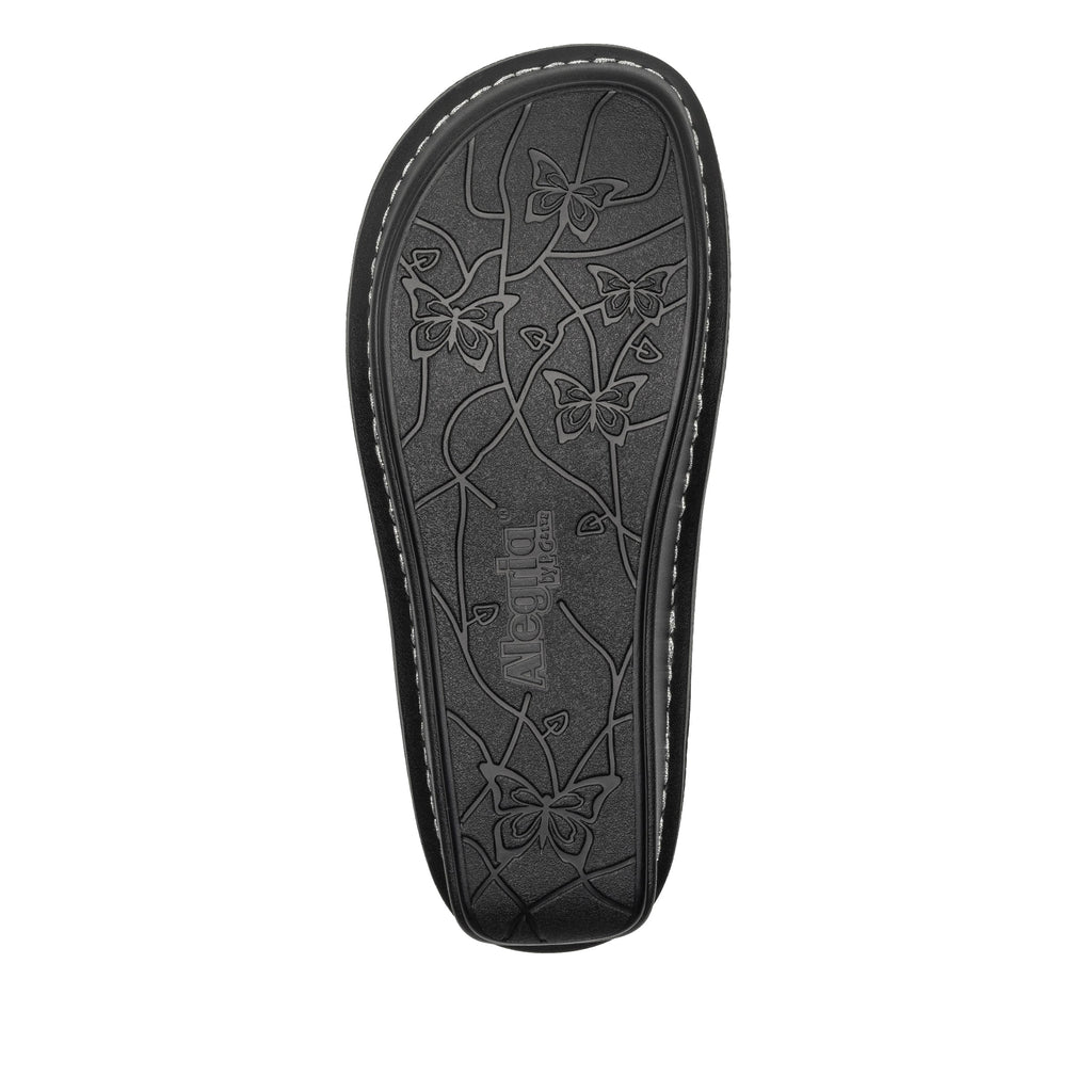 Vanna Black slide sandal with cutout design on mini outsole - VNN-601_S6