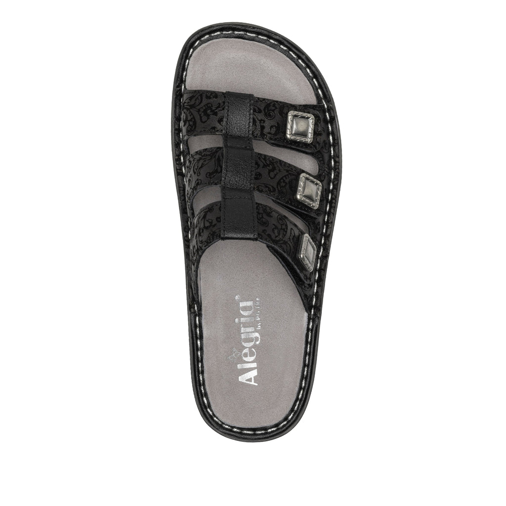 Viera Ivalace slide sandal with cutout design on mini outsole - VRA-7515_S5