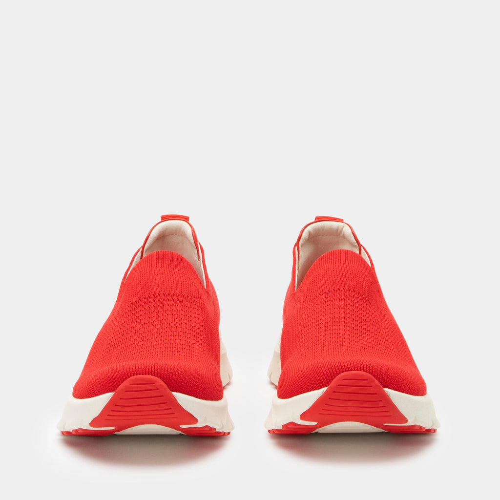 Waze Red Shoe | Alegria Shoes